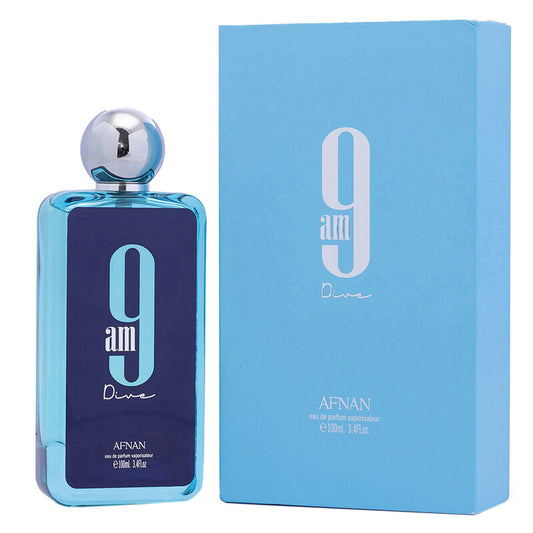 9AM Dive by AFNAN 3.4oz EDP Spray for UNISEX ( TESTER )