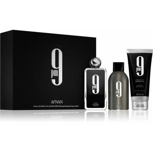 AFNAN 9 PM 3 PCS GIFT SET  For MEN