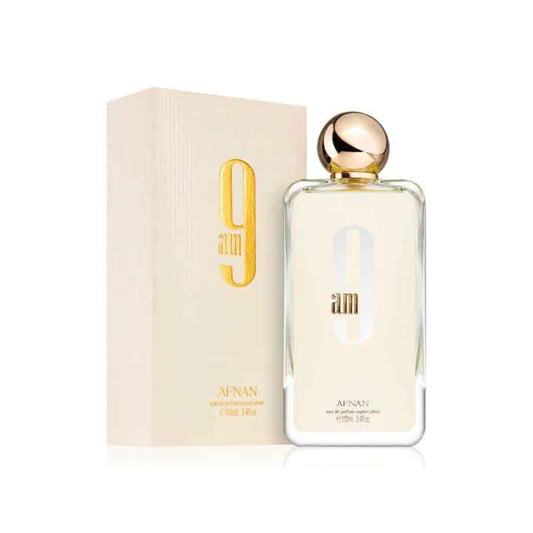 9 Am By Afnan, 3.4oz EDP Spray for Men ( WHITE BOX )