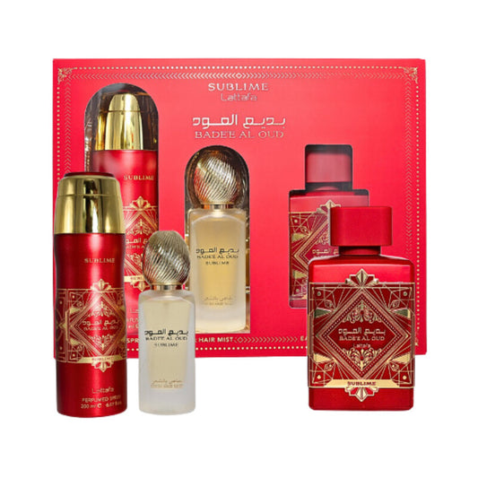LATTAFA BADEE AL OUD SUBLIME 3 PC SET