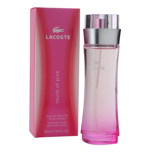 Touch Of Pink by Lacoste 3oz Eau De Toilette for Women